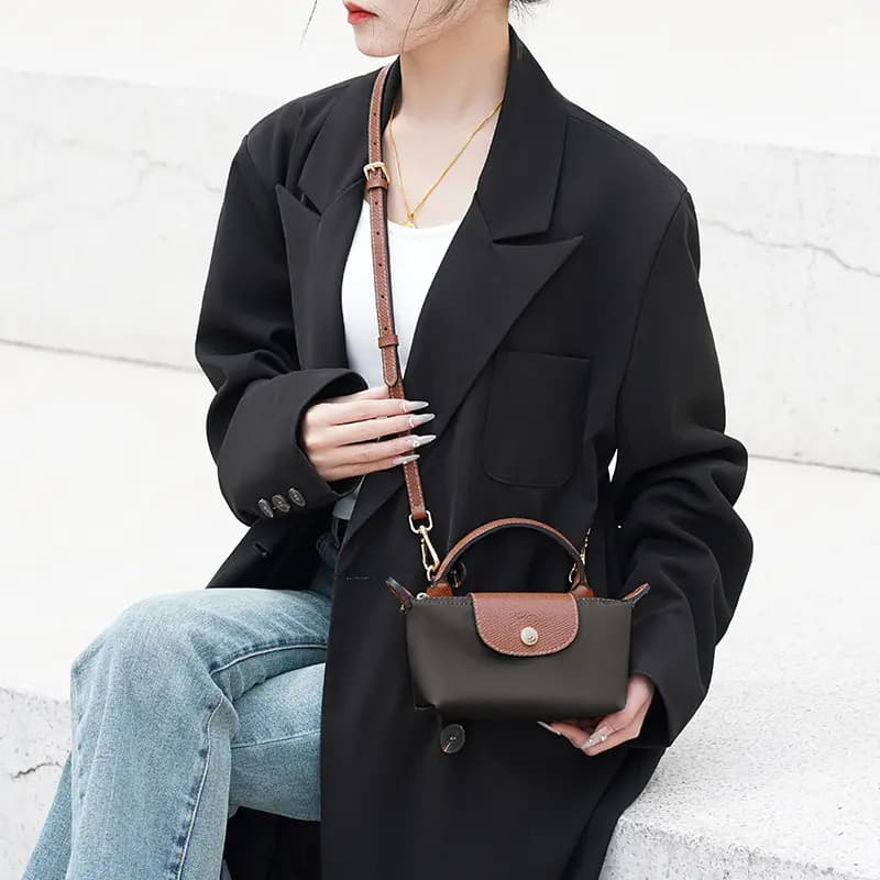 Lan Bao Fan Dəri Çanta Kəməri 123