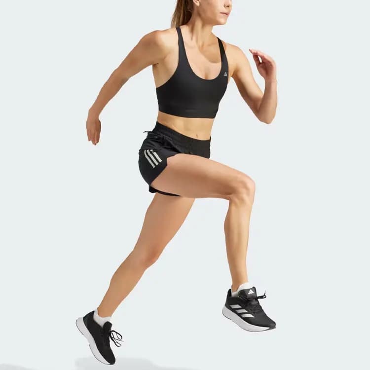 adidas Own The Run Qadın İdman Şortu Qara 4