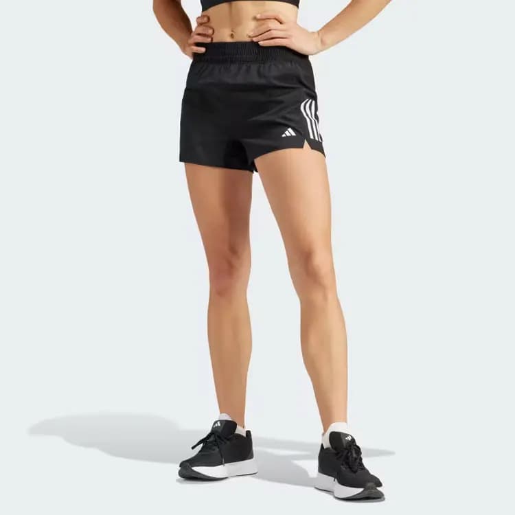 adidas Own The Run Qadın İdman Şortu Qara 2