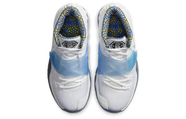 Nike Kyrie 6 White Sapphire Crimson GS 5