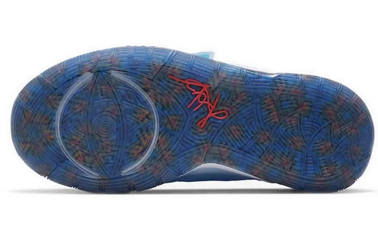 Nike Kyrie 6 White Sapphire Crimson GS 6