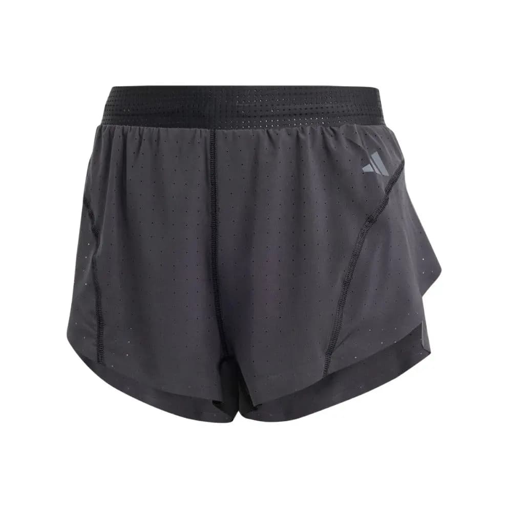 Adidas ADIZERO RUNNING SPLIT SHORTS Casual Shorts Women's Black