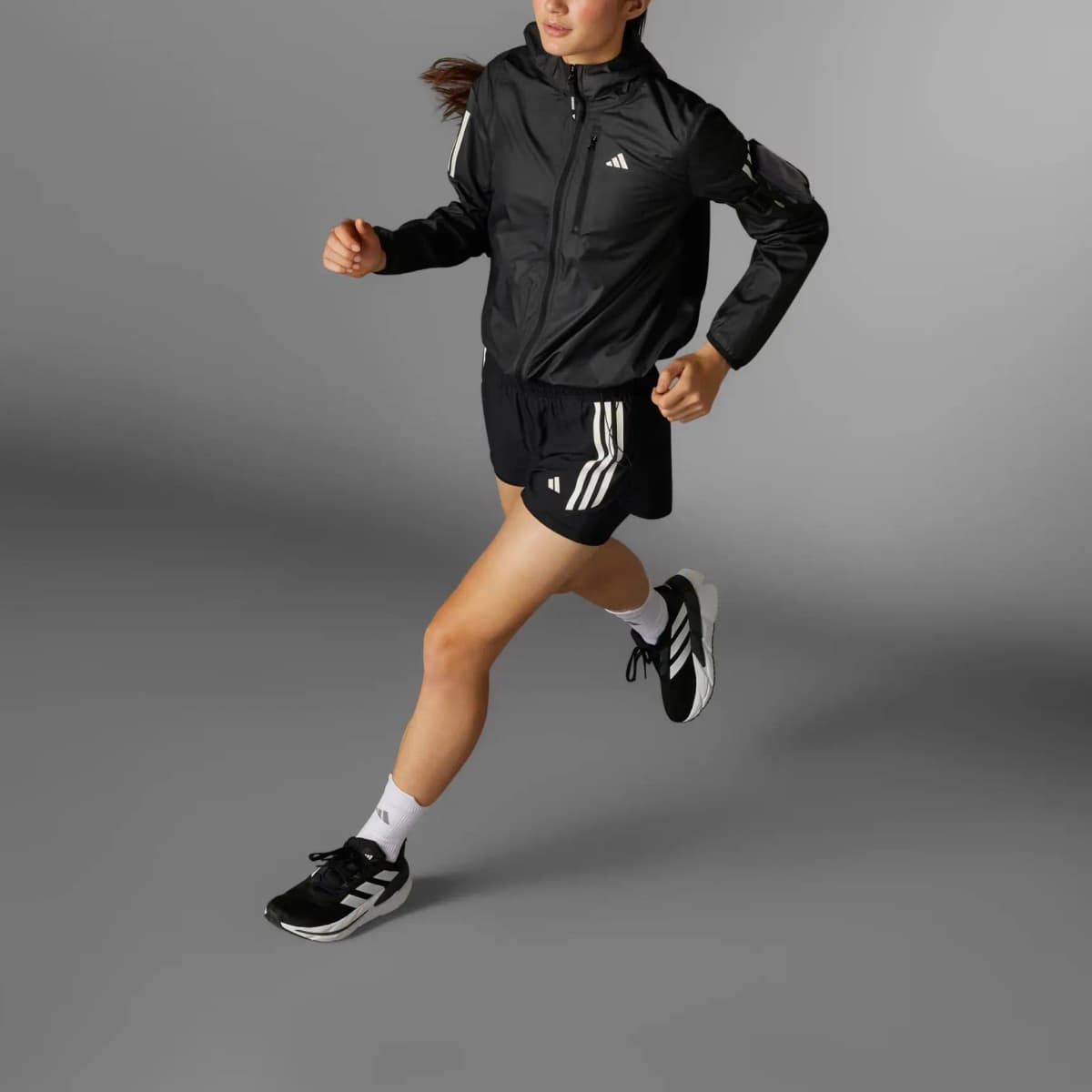 Adidas Own The Run 3 Stripes 2 in 1 Şort 3