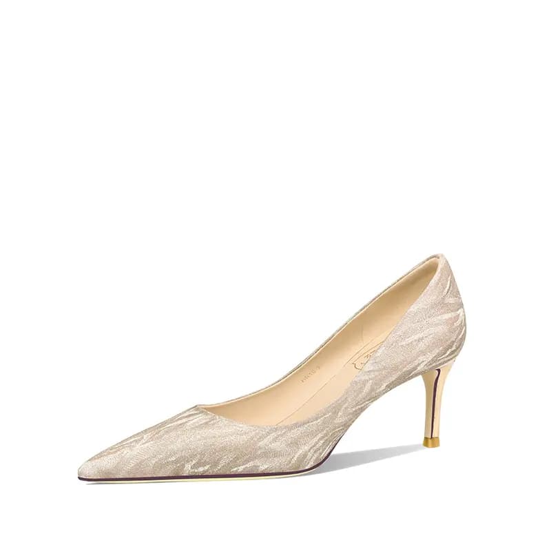 Holy Rose PU Fabric Elegant Comfortable Fashionable Stiletto Heels 10cm Women's 8