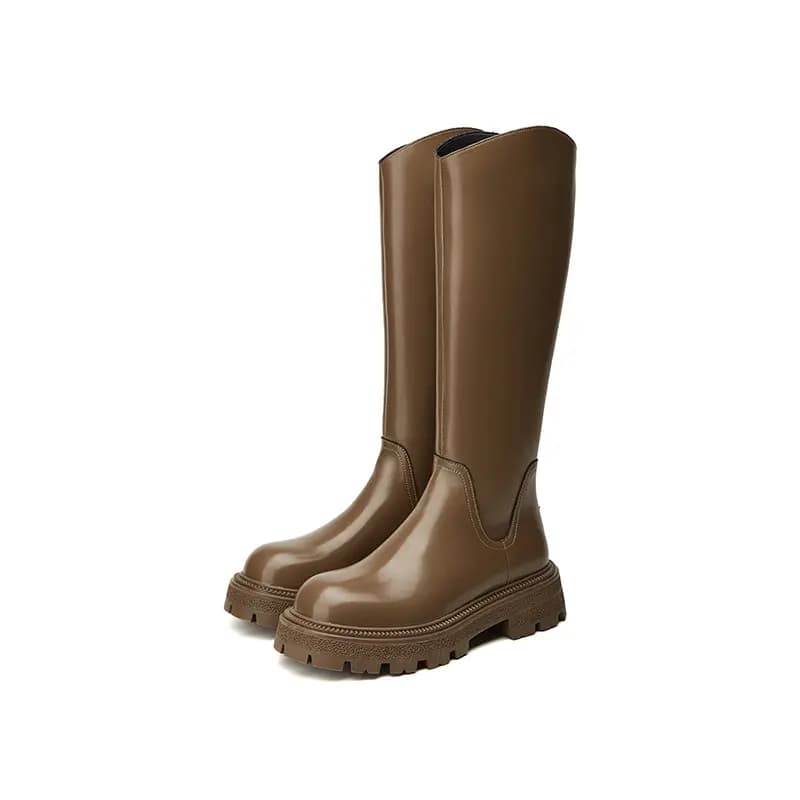 DAPHNE Warm Thick Sole High Boots Women's 9
