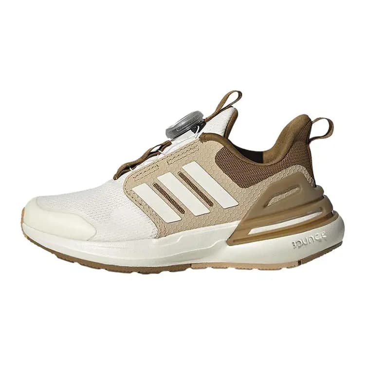 Adidas Rapidasport BOA Uşaq Qaçış Ayaqqabısı Ağ/Qəhvəyi