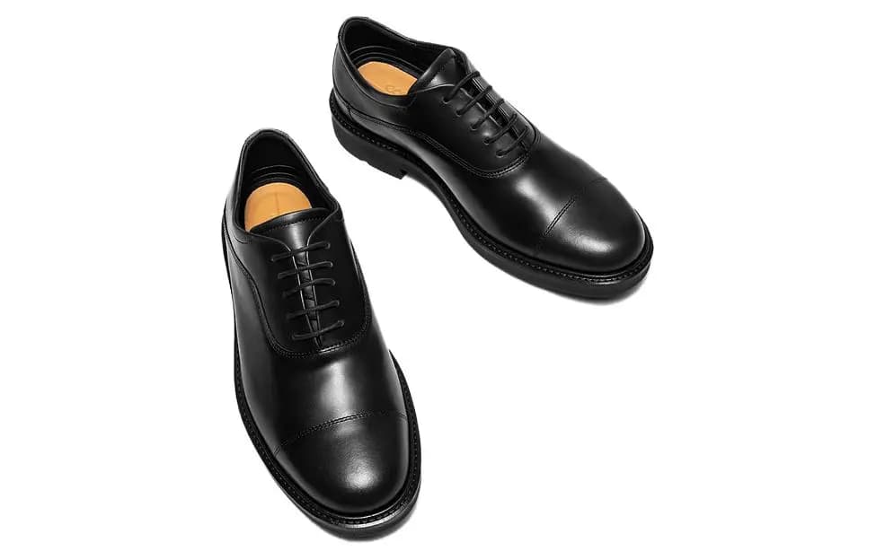 Ecco Urban London Series Dress Shoes Men Low-Top Black 4