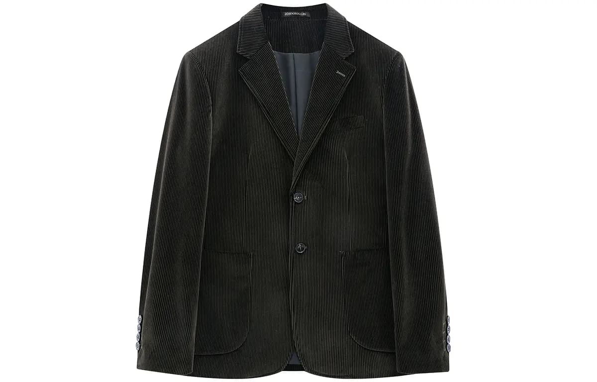JOHNHOLLIS Corduroy Unisex Pencək 11
