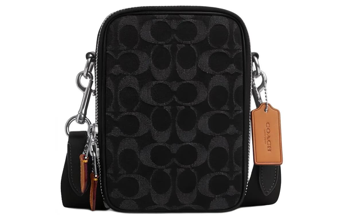 COACH Stanton Çiyin Çantası Unisex Qara