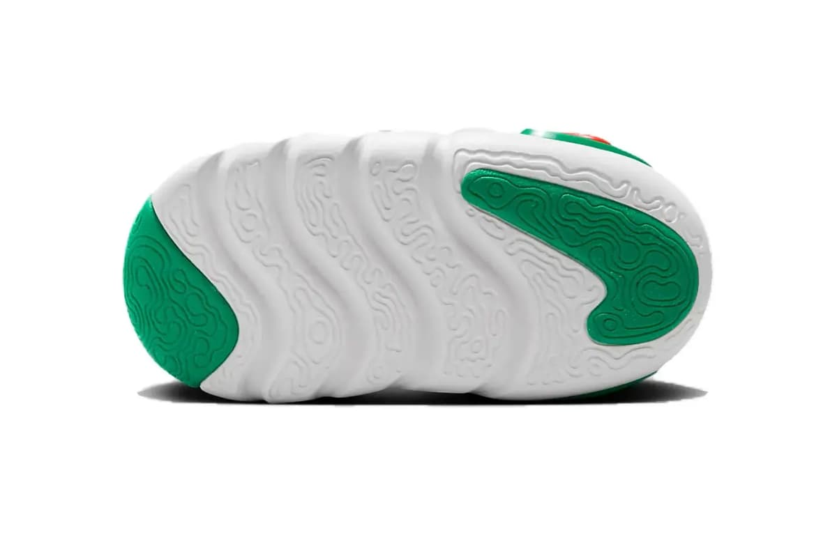 Nike Dynamo Go 2 EasyOn TD Boz/Yaşıl/Qırmızı 6