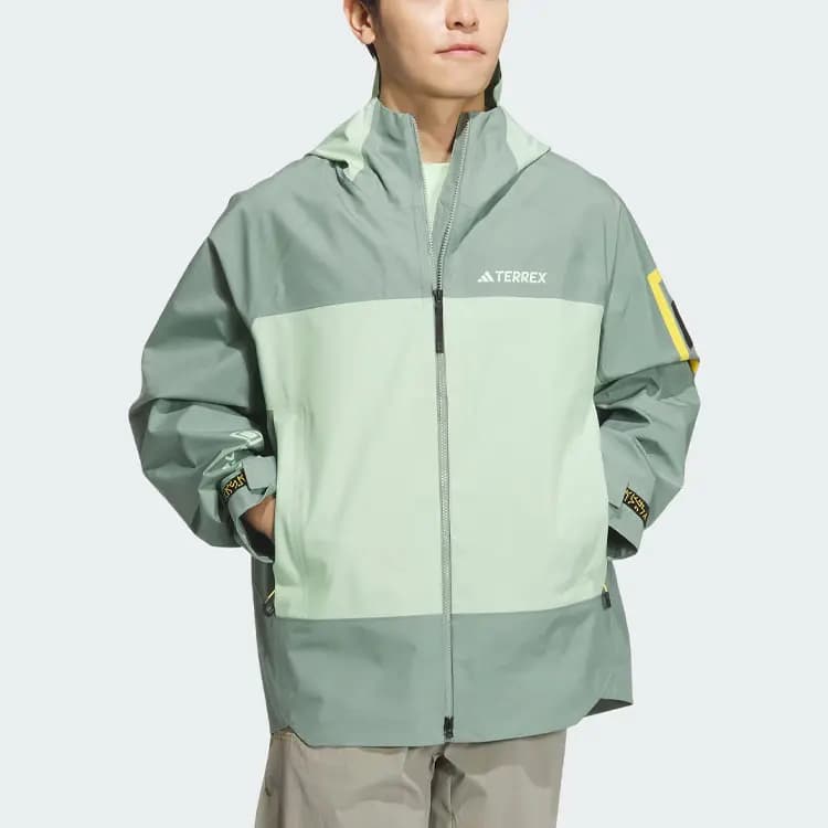 Adidas x NATIONAL GEOGRAPHIC Windbreaker Kişi Pencəyi Dusty Green 2