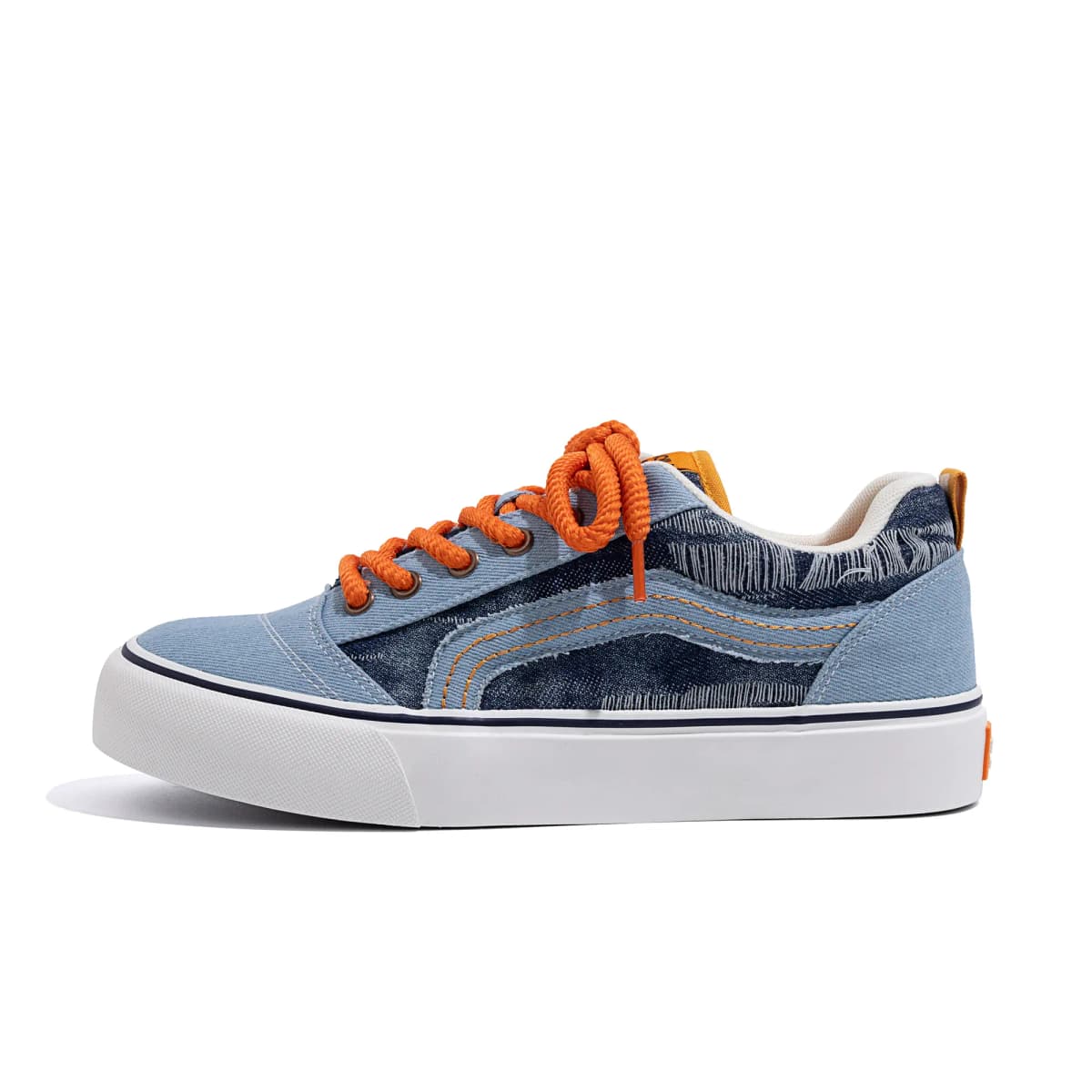 HUANQIU Year Of The Snake Unisex Kətan Ayaqqabı Denim Mavi