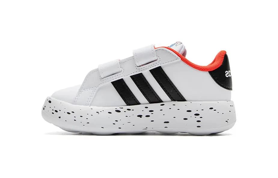 Adidas Grand Court 2.0 101 Sportswear Cloud White Core Black Bold Orange TD
