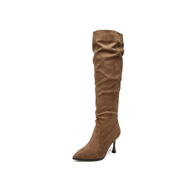 DAPHNE Fall In Love Knee high Boots 8.9cm Women's 2
