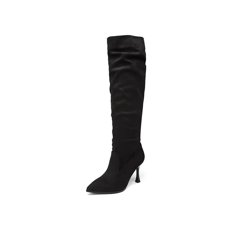 DAPHNE Fall In Love Knee high Boots 8.9cm Women's 8