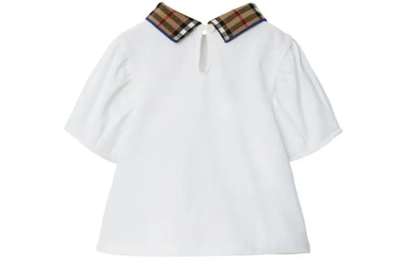 Burberry Uşaq Köynək Ağ 2