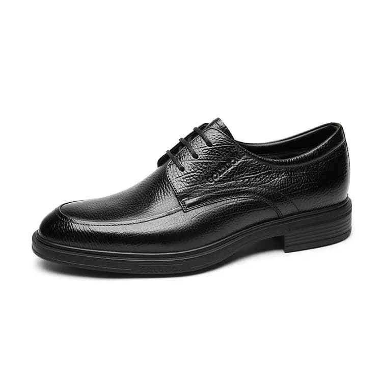 Goldlion Calf Leather Lined Warm Business Commute Formal Leather Shoes Men's