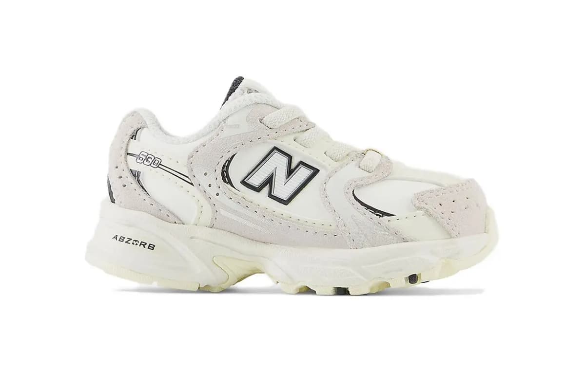 New Balance NB 530 Bungee Kids İdman Ayaqqabısı Ağ 2