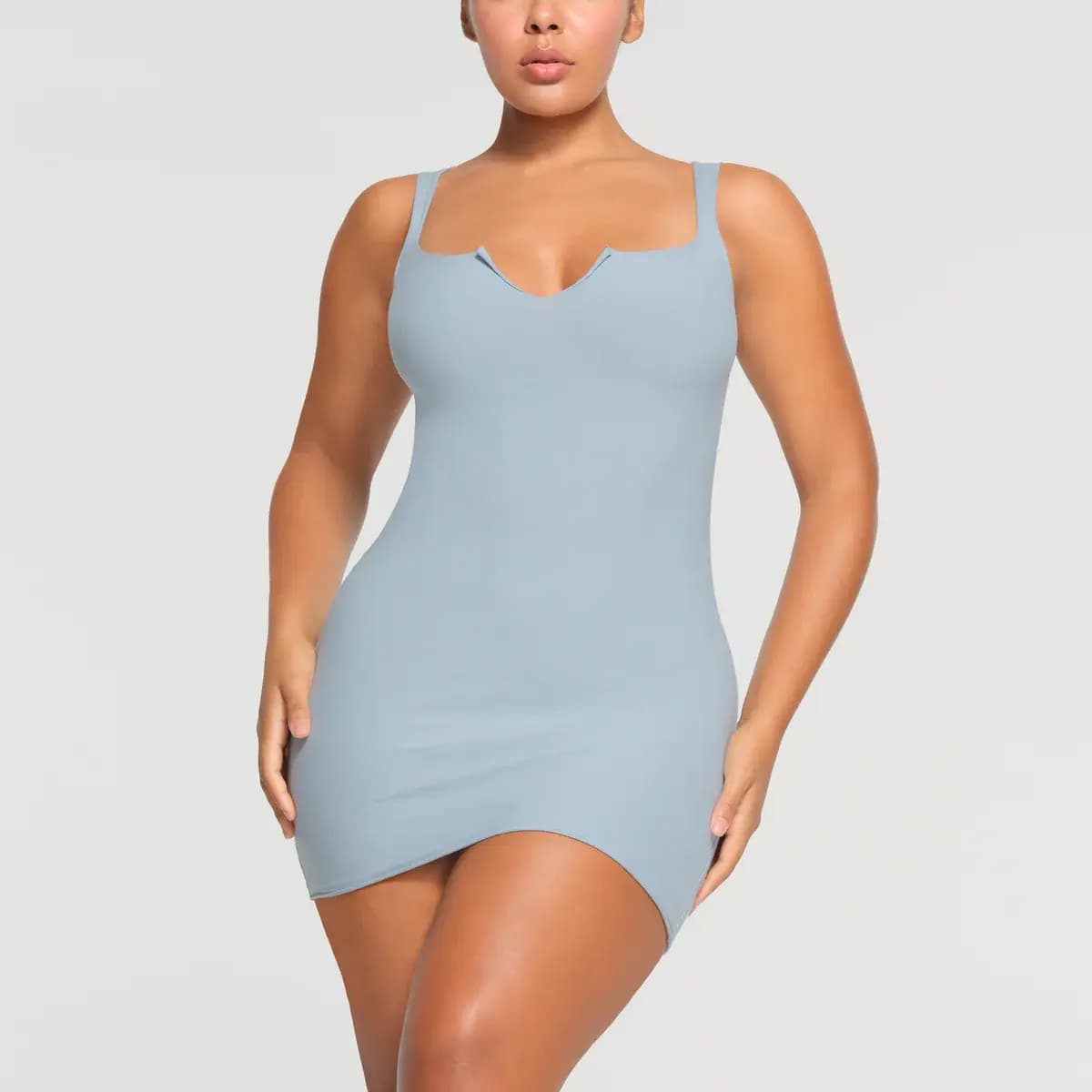 Skims Slip Dresses Women's DENIM 2