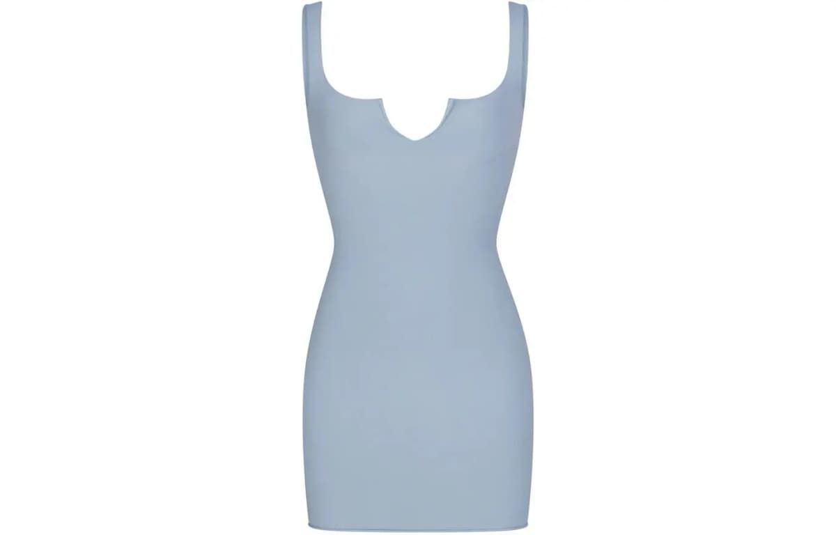 Skims Qadın Slip Donu Denim