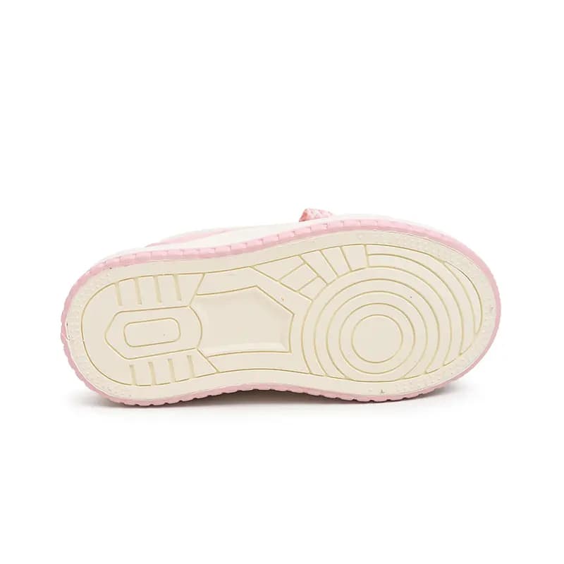 Kids Buding Fashion Versatile Non-Slip Wear-Resistant Low-Top Skate Shoes Pink 5