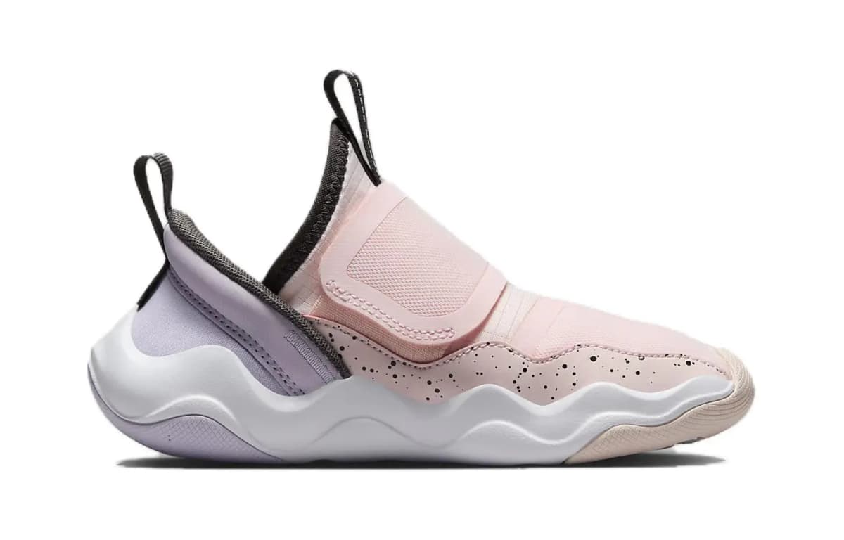 Jordan Jordan 23/7 Cushioning Wear-Resistant Mid-Top Children's Basketball Shoes Pink Children Aged 3-7 Years Old 2