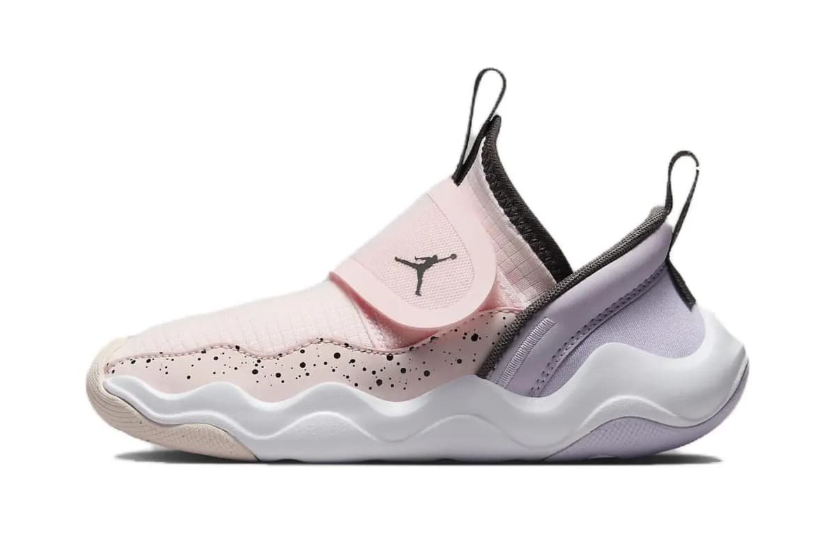 Jordan Jordan 23/7 Cushioning Wear-Resistant Mid-Top Children's Basketball Shoes Pink Children Aged 3-7 Years Old