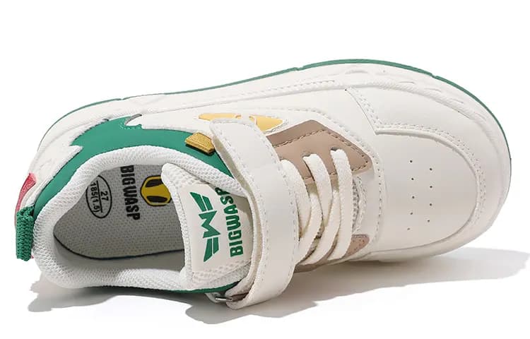 Kids Big Wasp Simple Breathable Lightweight Low-Top Skate Shoes 54