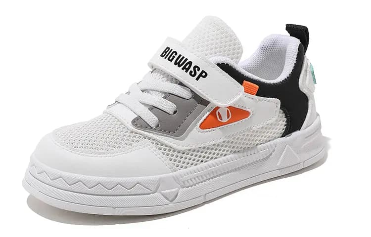 Kids Big Wasp Simple Breathable Lightweight Low-Top Skate Shoes 29