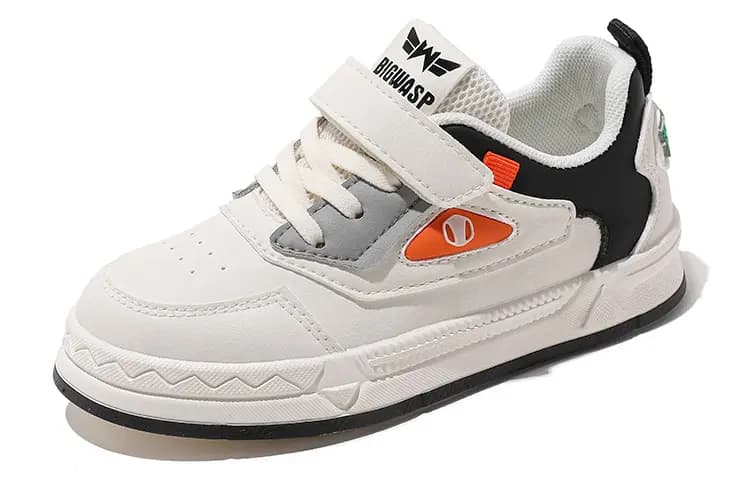 Kids Big Wasp Simple Breathable Lightweight Low-Top Skate Shoes 5