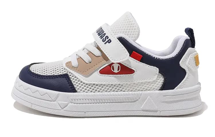 Kids Big Wasp Simple Breathable Lightweight Low-Top Skate Shoes 15