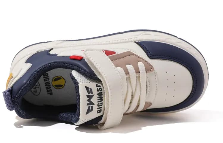 Kids Big Wasp Simple Breathable Lightweight Low-Top Skate Shoes 48