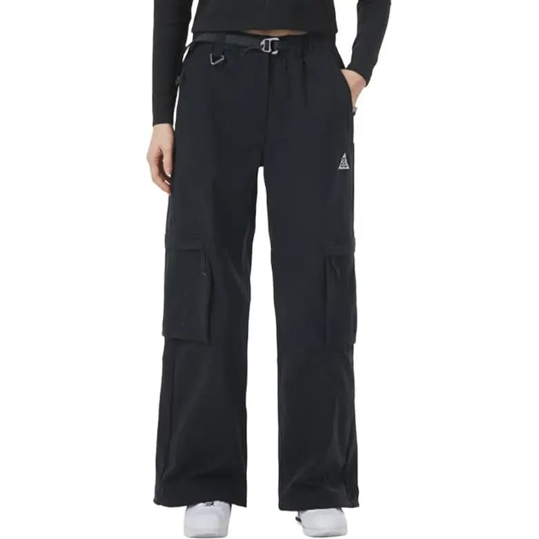 Nike Qadın Kargo Şalvar Qara 6