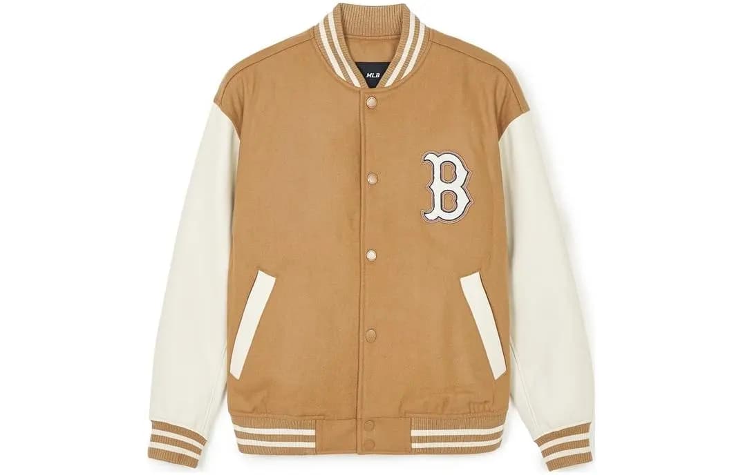 MLB Boston Red Sox Baseball Köynəyi Unisex Bej