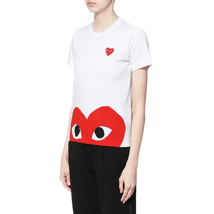 Comme Des Garcons Play Qırmızı Ürəkli Köynək 5