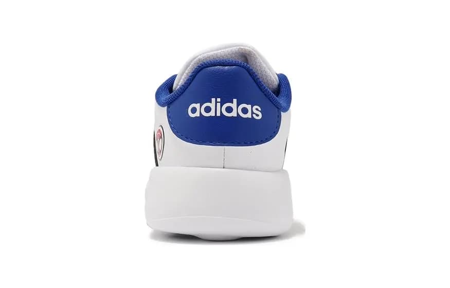 Adidas Grand Court Marvel Spider-Man Uşaq Ayaqqabısı Ağ/Qara/Mavi 6