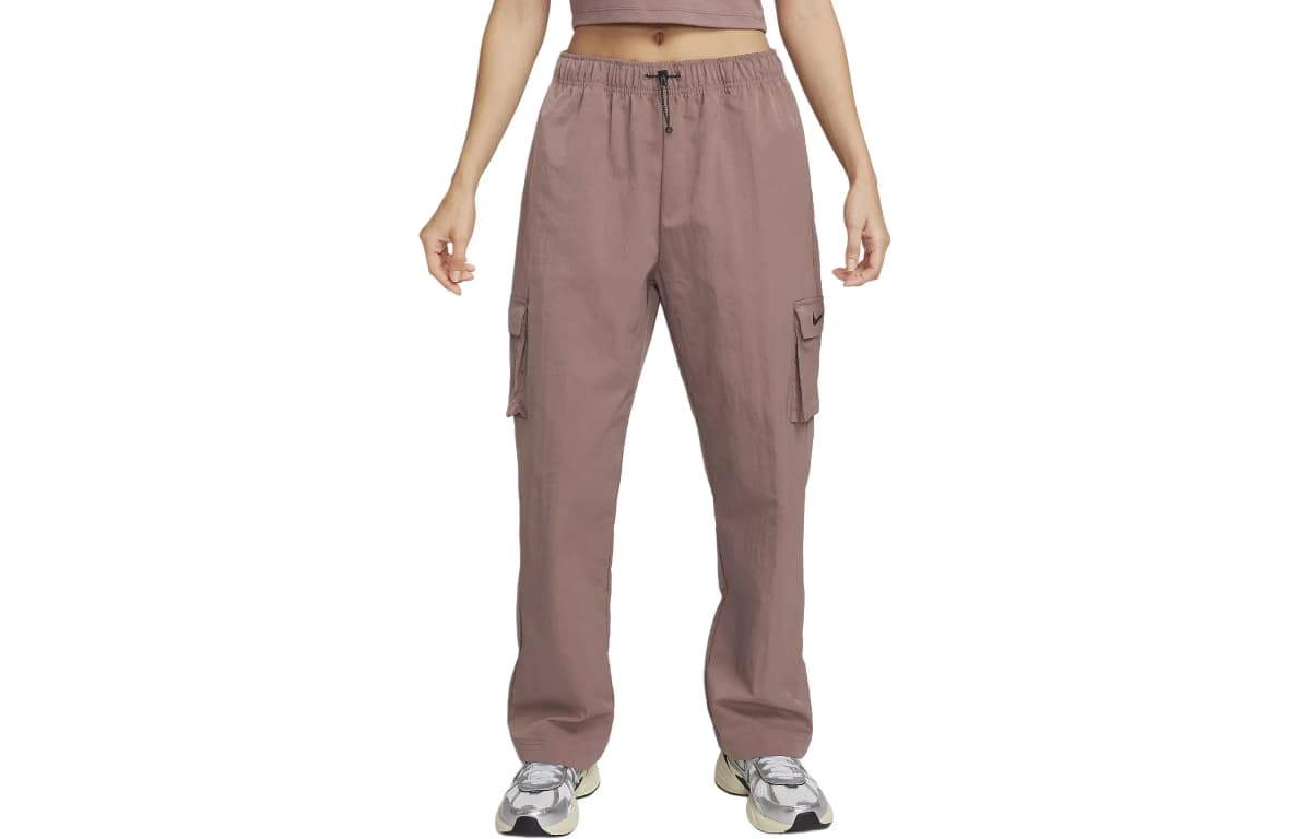 Nike Sportswear Essential Qadın Cargo Şalvar Smoked Mauve