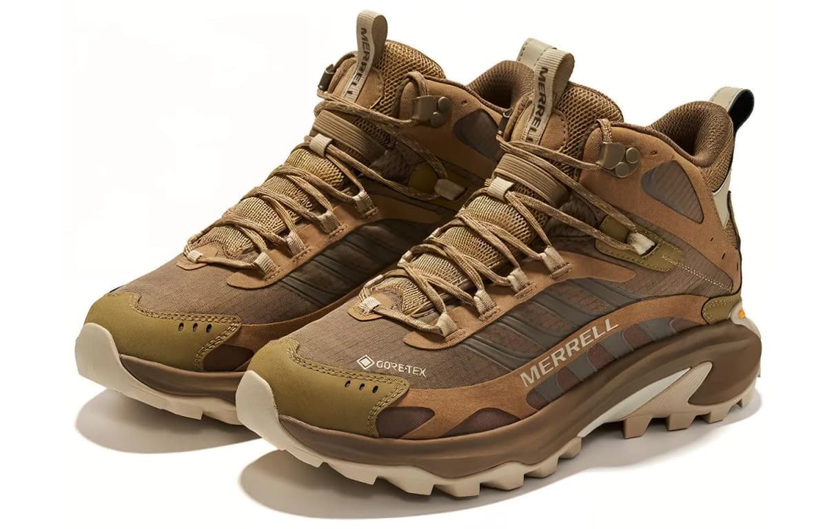 MERRELL Outdoor Shoes Men Mid-Top Brown 3