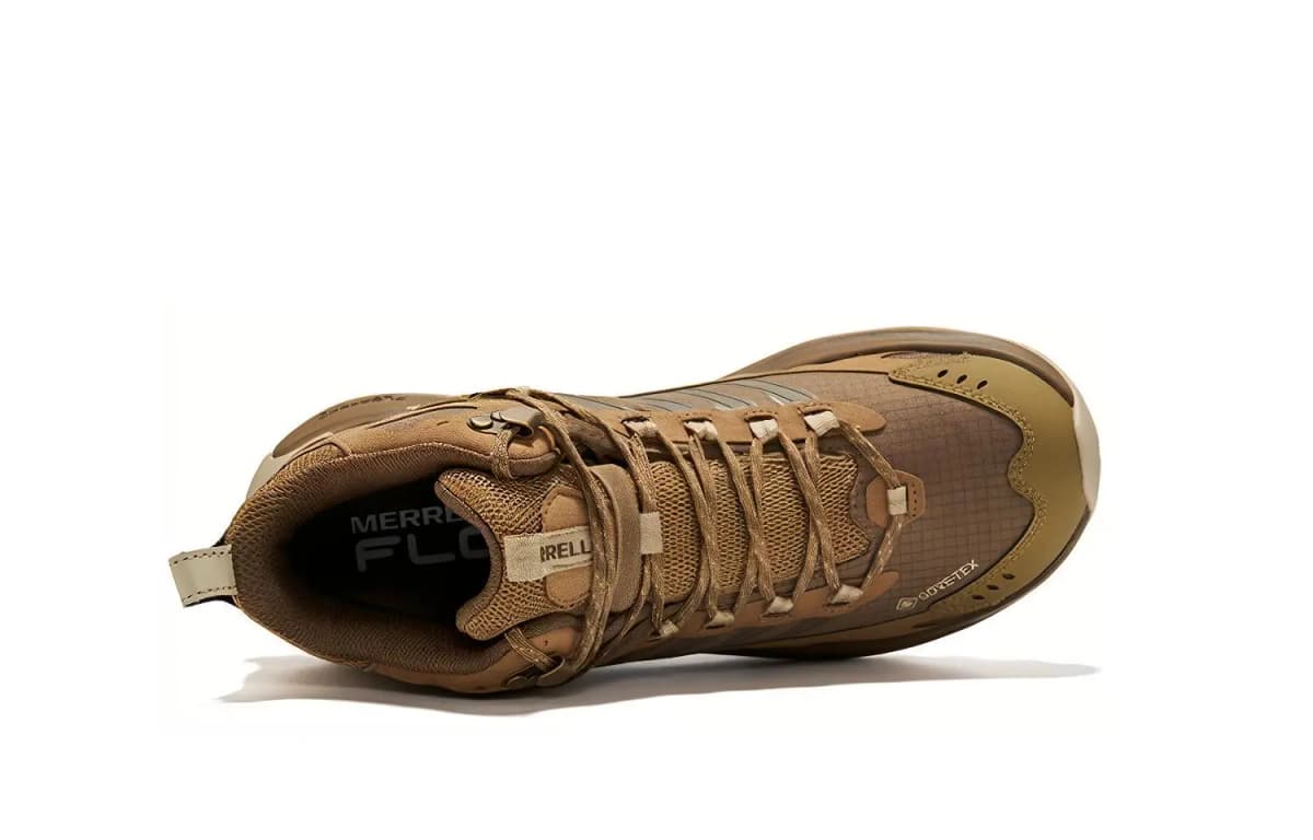 MERRELL Outdoor Shoes Men Mid-Top Brown 6