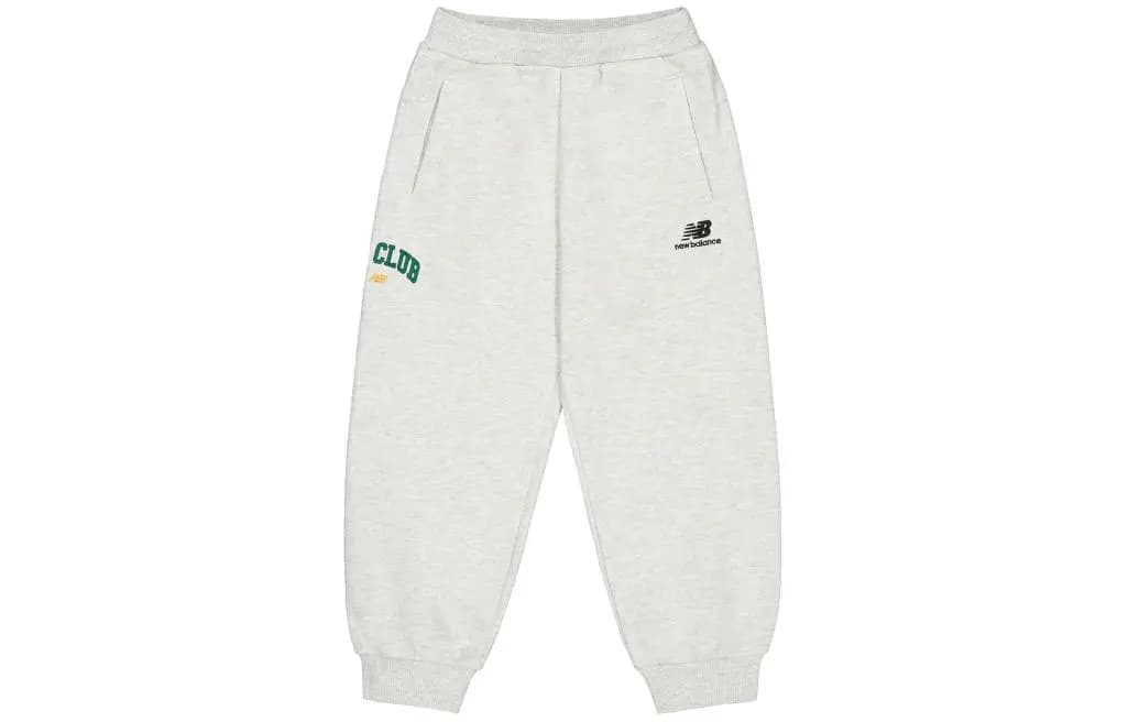 New Balance Uşaq İdman Şalvarı Boz
