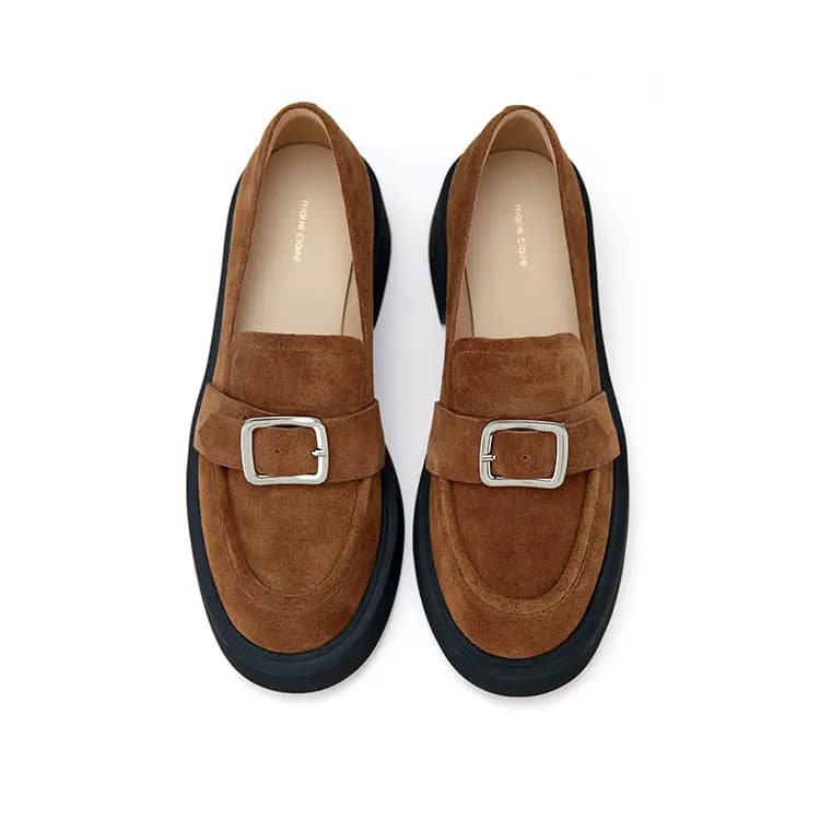 Marie Claire Qadın Loafer Ayaqqabısı Qəhvəyi 3