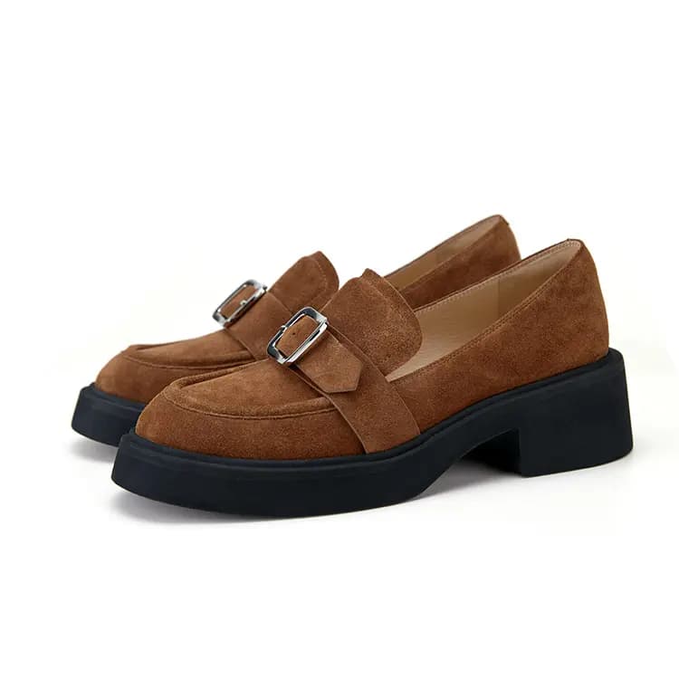 Marie Claire Qadın Loafer Ayaqqabısı Qəhvəyi 2