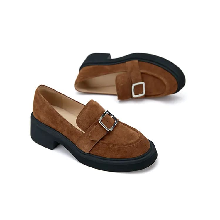 Marie Claire Qadın Loafer Ayaqqabısı Qəhvəyi 5