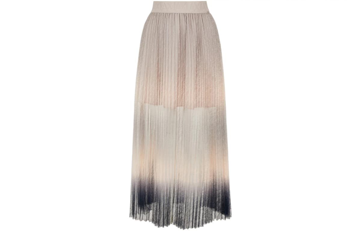 ARMANI EXCHANGE Gradient Lace Plisəli Bluz