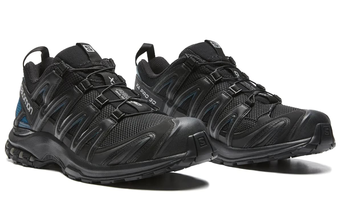 SALOMON Xa Pro 3D Trail Qaçış Ayaqqabısı Qara/Göy 3