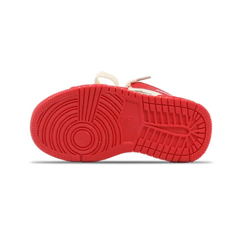 FAIRWHALE High Top Skateboard Shoes China Red Kids' 4