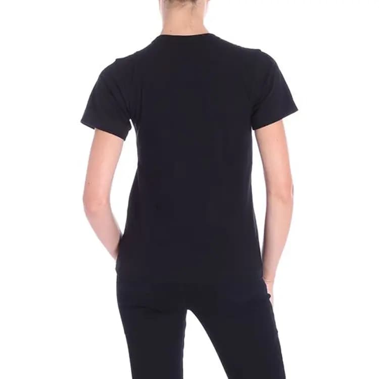 Comme Des Garcons Play Qadın Köynəyi Qırmızı Ürəkli Qara 3