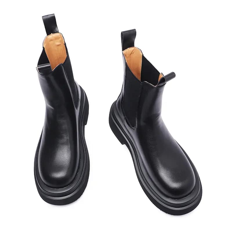 V ZERO FIVE Chelsea Boots Men Black 5