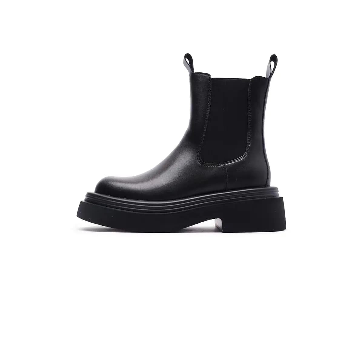 V ZERO FIVE Chelsea Boots Men Black