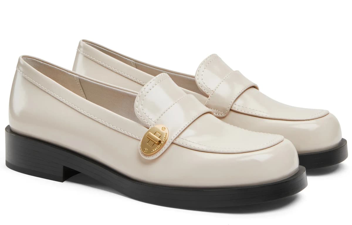 CHARLES & KEITH Vintage Metal Buckle Loafers Qadın 12